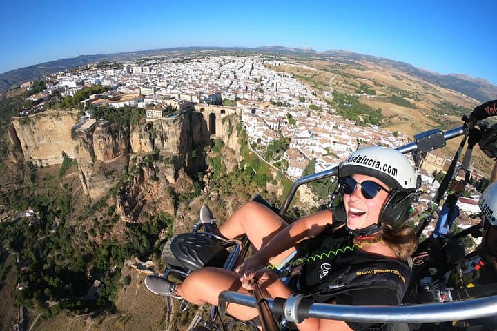 Paramotorflug in Ronda