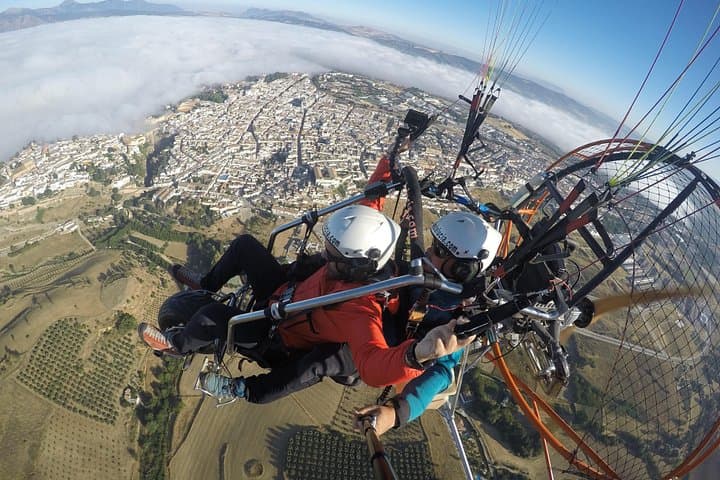 Paramotorflug in Ronda — Foto 2