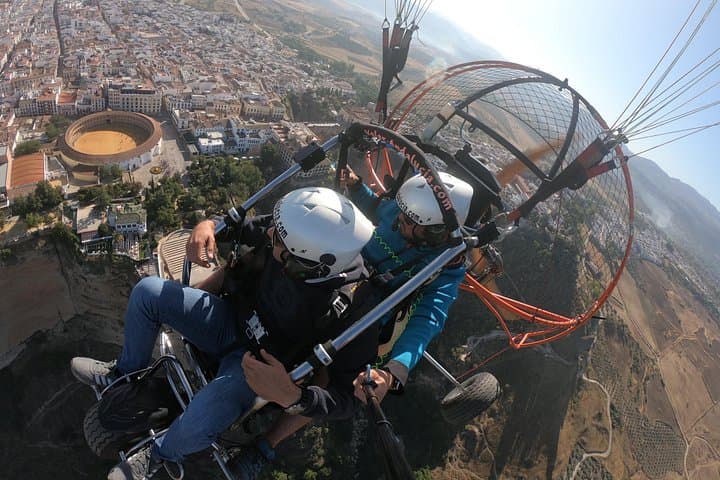 Paramotorflug in Ronda — Foto 3