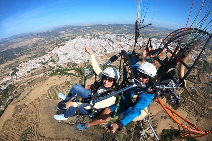 Paramotorflug in Ronda — Foto 4