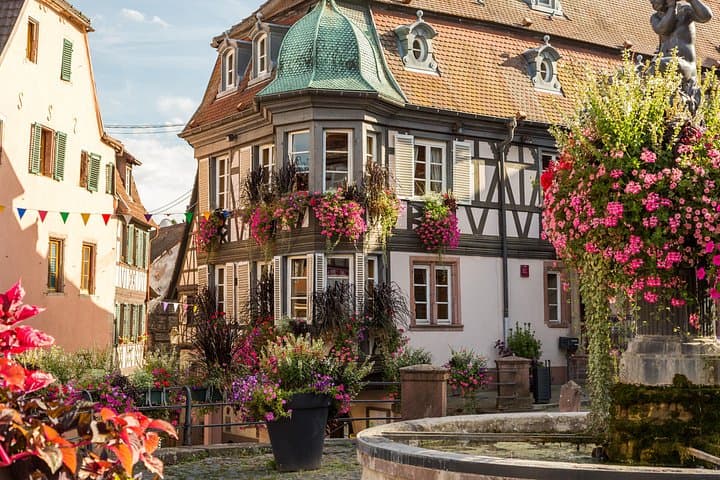 Visite guidée en petit groupe des villages locaux d'Alsace au départ de Strasbourg
