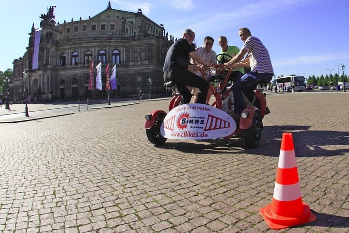 Tour turístico en ConferenceBike en Dresde