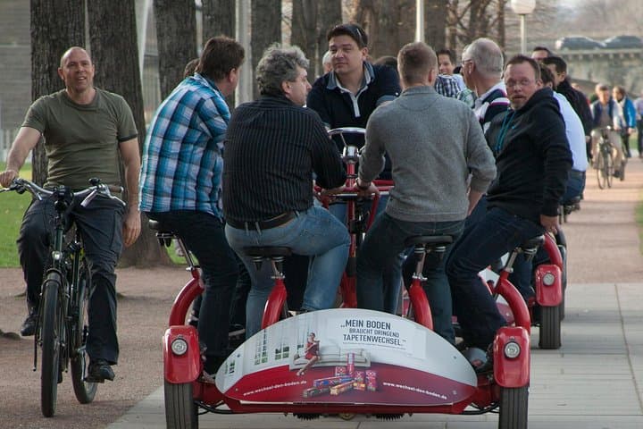 Tour panoramico in ConferenceBike a Dresda — foto 3