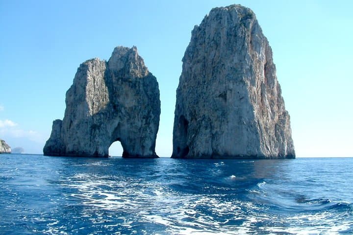 Île de Capri et Grotte Bleue depuis Sorrente ou Positano ou Amalfi ou Salerne