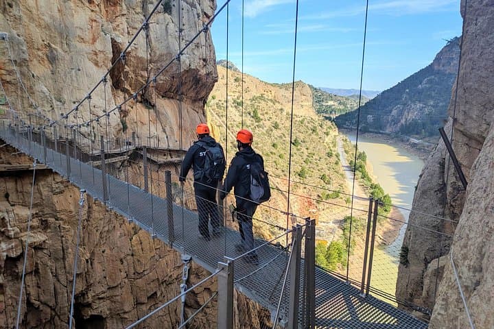 Visite en petit groupe du Caminito del Rey au départ de Malaga avec pique-nique