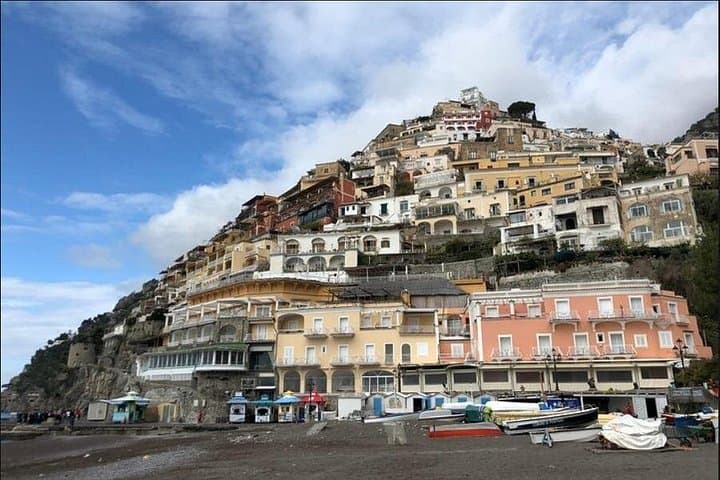 Privater Transfer von/neben Neapel nach Positano mit optionalem Stopp in Pompeji — Foto 4