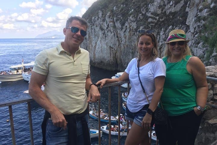 Île de Capri et Grotte Bleue depuis Sorrente, Positano, Amalfi ou Salerne — photo 2