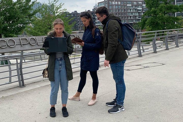Chasse au trésor à travers le HafenCity de Hambourg — photo 3