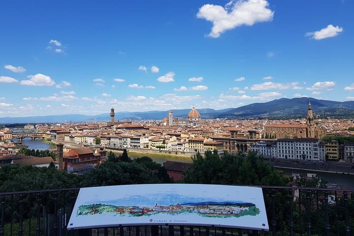 Tour in Golf Cart di Firenze Michelangelo e Colline Panoramiche