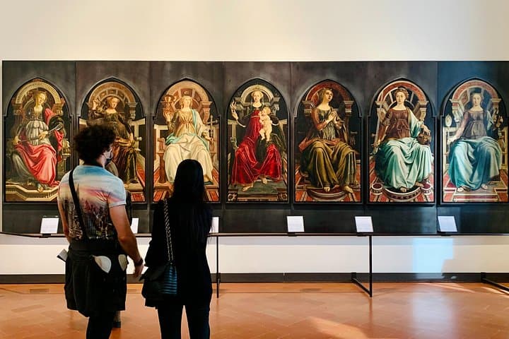 Halbtägige geführte Kleingruppentour durch die Uffizien und die Accademia