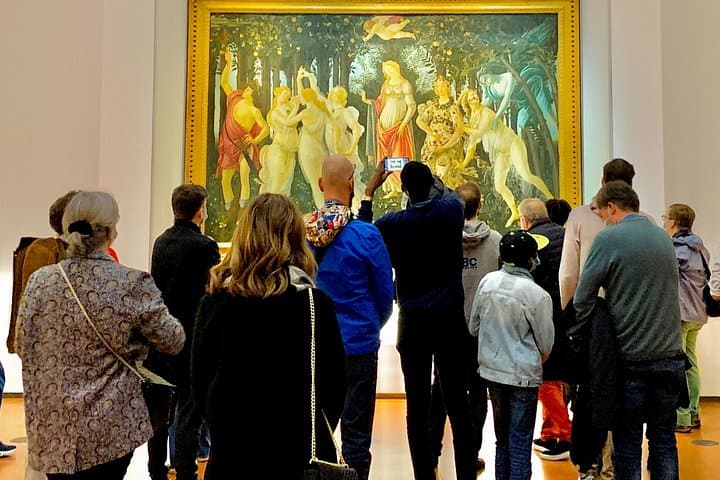 Halbtägige geführte Kleingruppentour durch die Uffizien und die Accademia — Foto 3