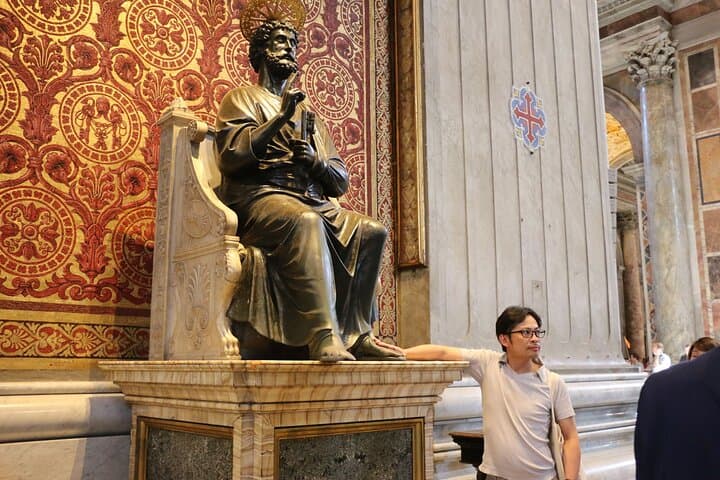 Tour guidato della Cappella Sistina con la Basilica di San Pietro e salita alla Cupola — foto 4