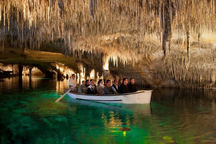 Ganztägige Tour zu den Drachenhöhlen und den Höhlen von Hams in Mallorca