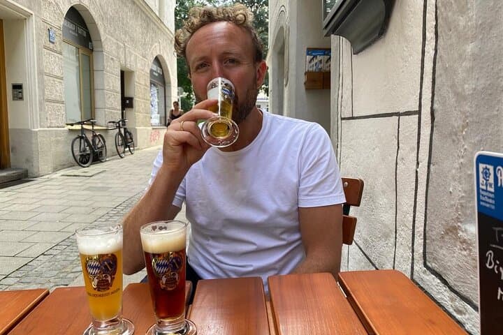 München Bier und bayerische Köstlichkeiten Kleingruppentour
