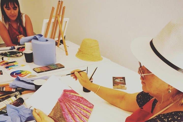 2-stündiger Malkurs mit einem lokalen Künstler in einem privaten Studio — Foto 5