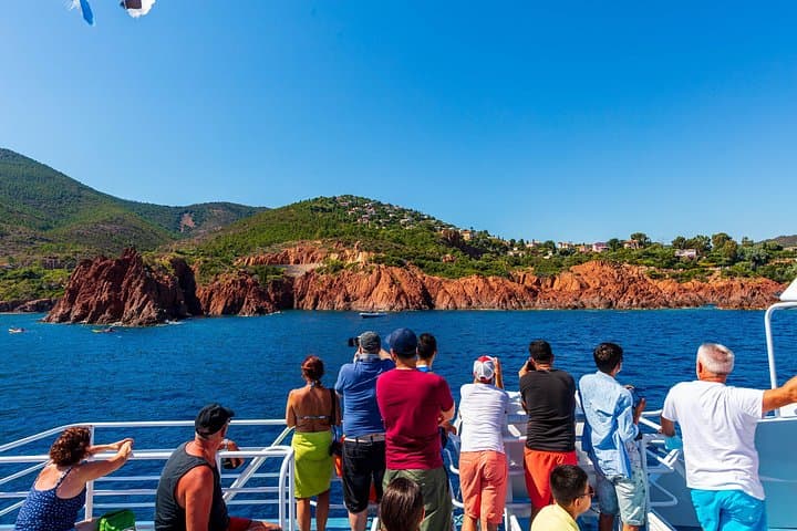 Croisière vers la Corniche d'Or depuis Cannes