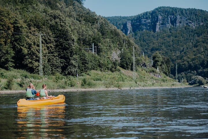 Alquiler de bicicletas y piragüismo en el río Elba desde Bad Schandau hasta Děčín — foto 2