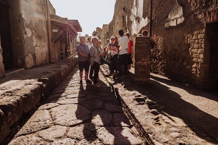 Tour di Gruppo Ridotto a Ercolano con un Archeologo
