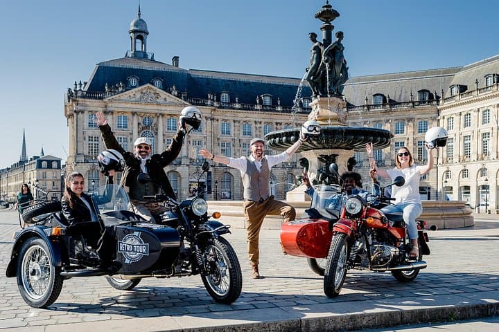 Burdeos en 3 horas con degustaciones, en un sidecar privado — foto 3