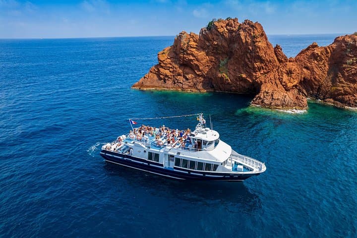 Fähre zur Île Sainte-Marguerite & Corniche d'Or Kreuzfahrt-Kombination ab Cannes