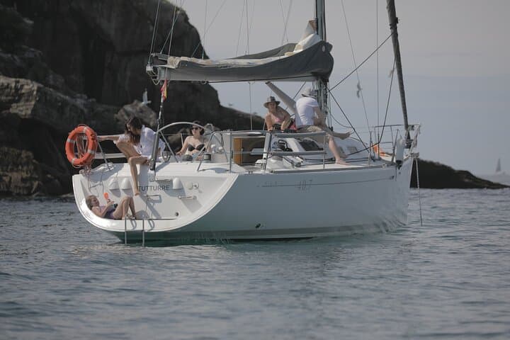 Private Segeltour am La Concha Strand, San Sebastián — Foto 3
