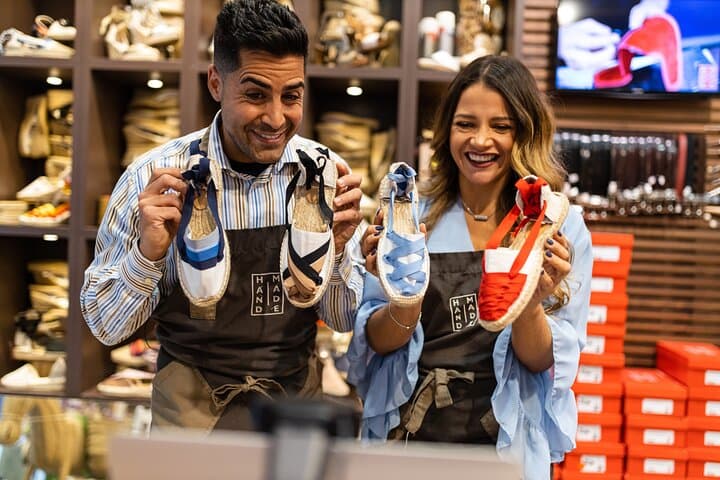 Echte Espadrilles in Barcelona herstellen — Foto 2