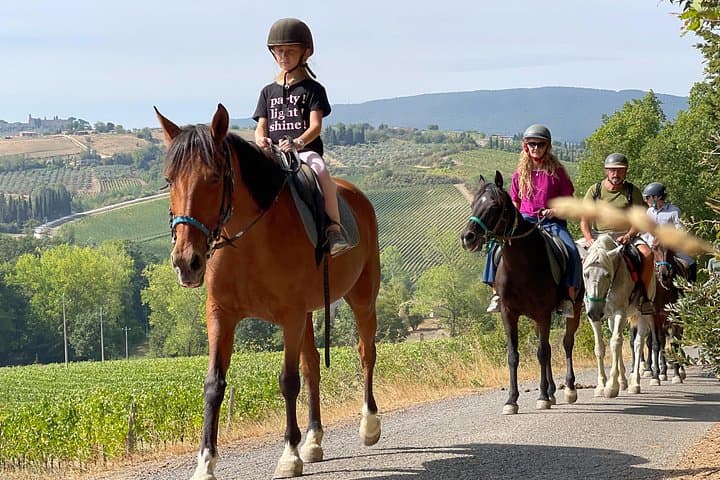 Pferdereiten und Weinverkostung in Chianti — Foto 2