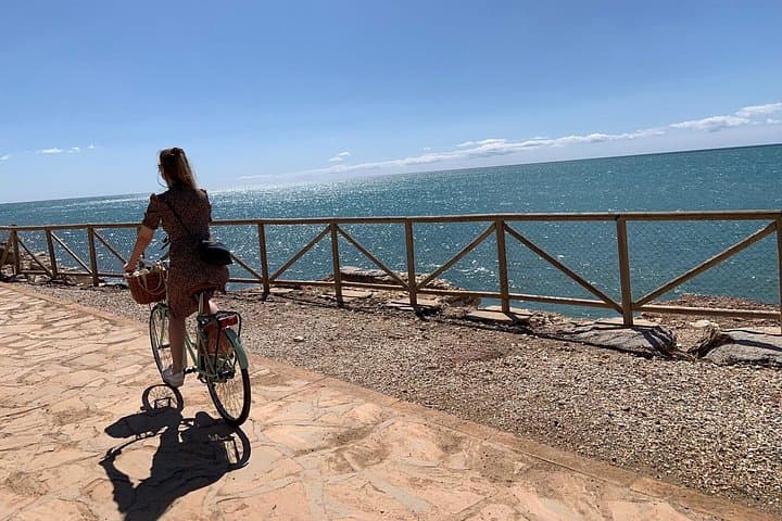 Vintage-Stil Fahrradverleih in Malaga
