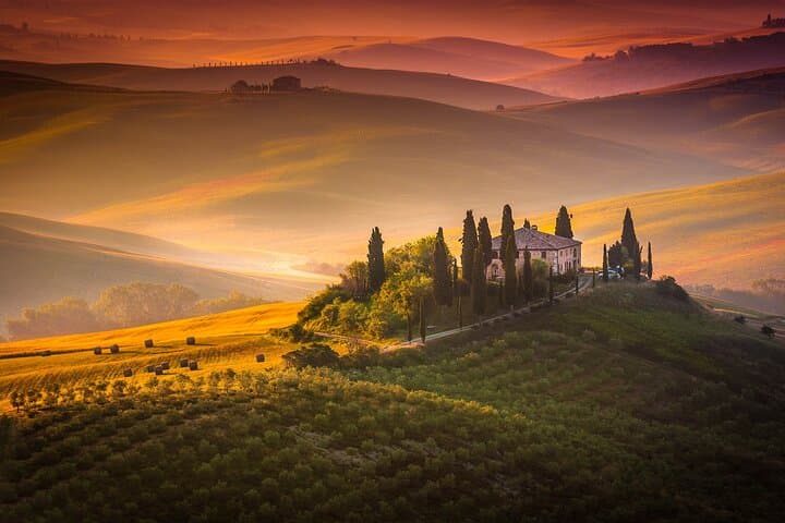 Das Beste der Toskana: Ganztägige private Tour ins Val D'Orcia