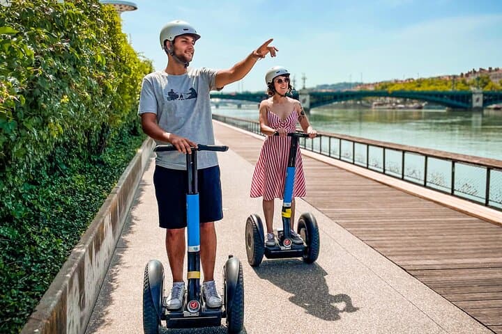 Segway-Tour entlang der Flüsse von Lyon 1h30