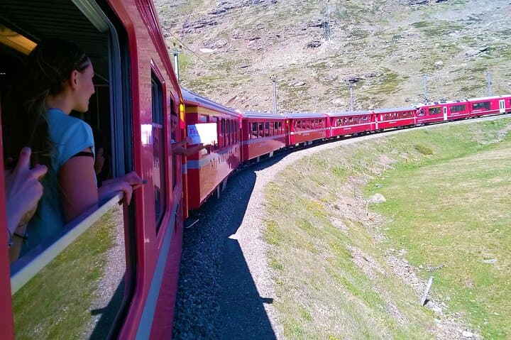 Bernina Roten Zug Erlebnis von Mailand — Foto 3