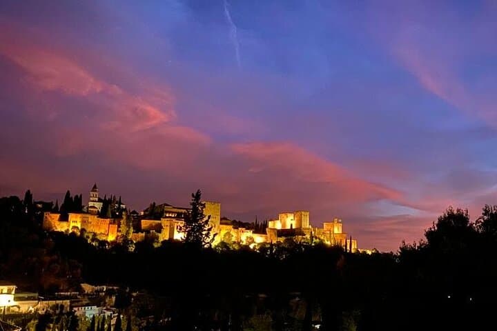 Tour nocturno de la Alhambra y los Palacios Nazaríes