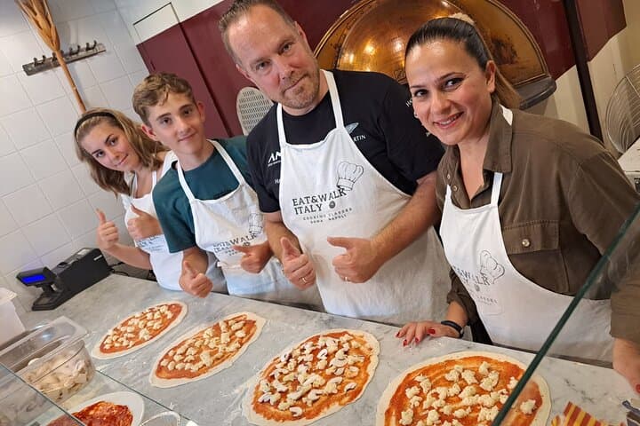 Pizza- und Tiramisu-Kochkurs in Rom — Foto 5