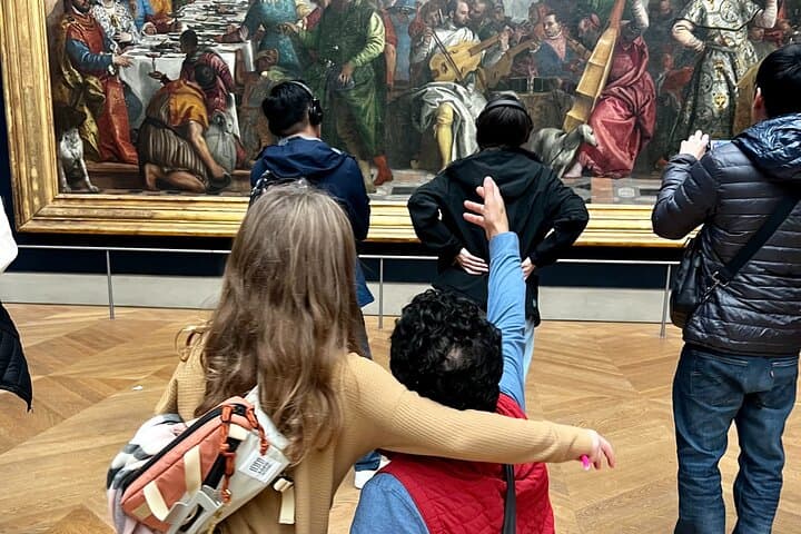 Privatführung durch den Louvre für Kinder und Familien in Paris — Foto 1