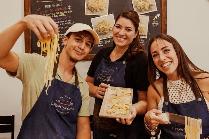 Pasta-Herstellung und Weinprobe in Frascati