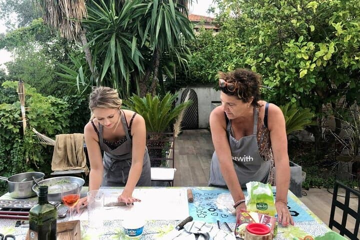 Lokale Kochklasse & Abendessen mit Blick auf Nizza