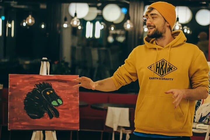 Expérience de peinture et vin à Francfort-sur-le-Main — photo 3