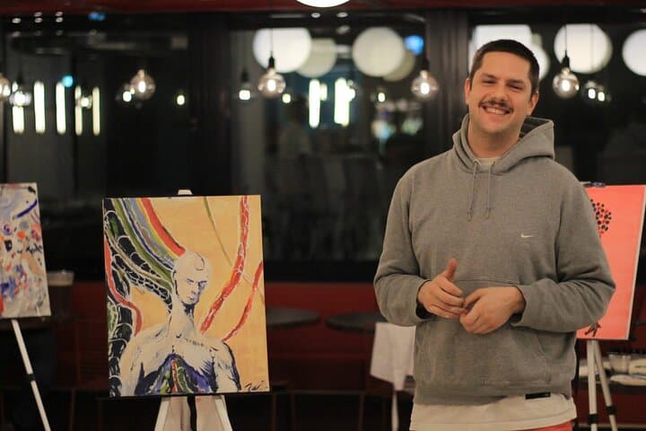 Expérience de peinture et vin à Francfort-sur-le-Main — photo 4