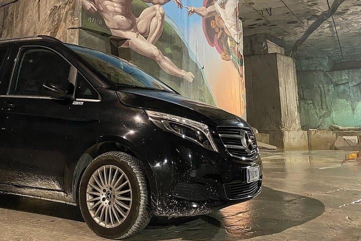 Carrara-Marmor-Tour mit dem Van von Lucca oder Pisa — Foto 3