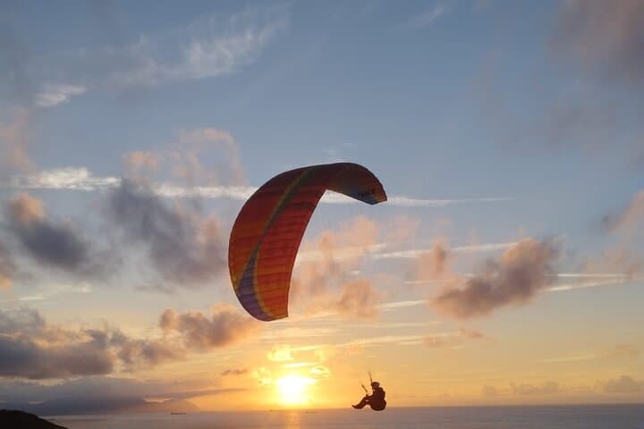 Paragliding-Flug in Sopelana