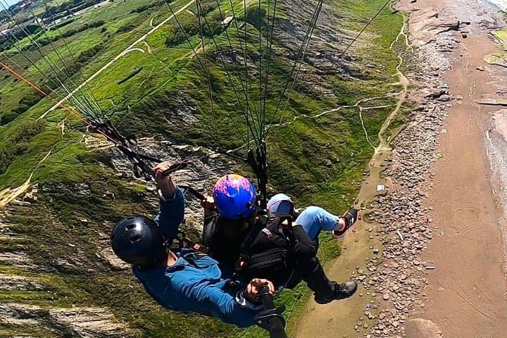 Paragliding-Flug in Sopelana — Foto 2