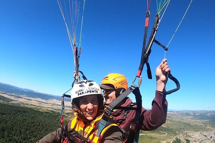 Paragliding-Flug in Sopelana — Foto 3