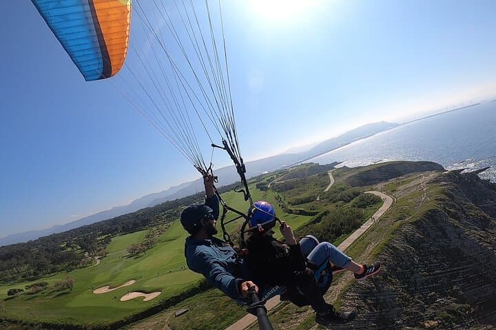 Paragliding-Flug in Sopelana — Foto 4