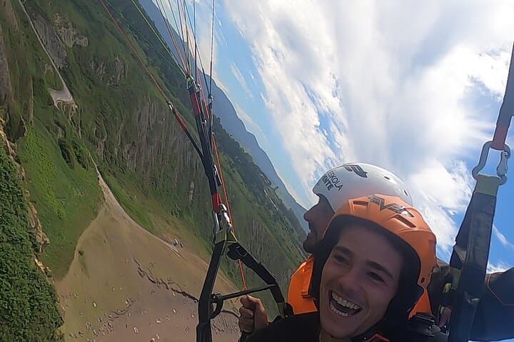 Paragliding-Flug in Sopelana — Foto 5