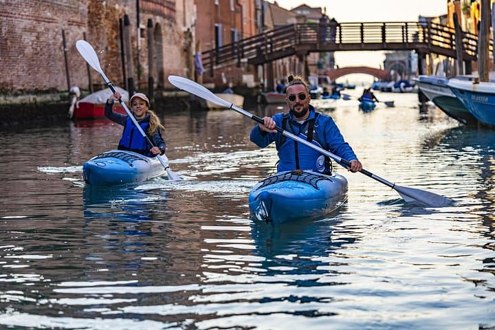 Sonnenuntergang-Kajak Tour in Venedig — Foto 4