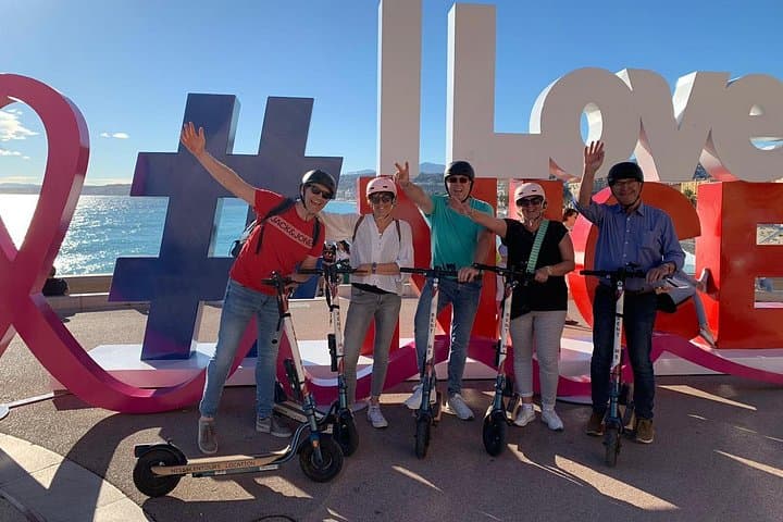 Excursión en Scooter Eléctrico en Niza