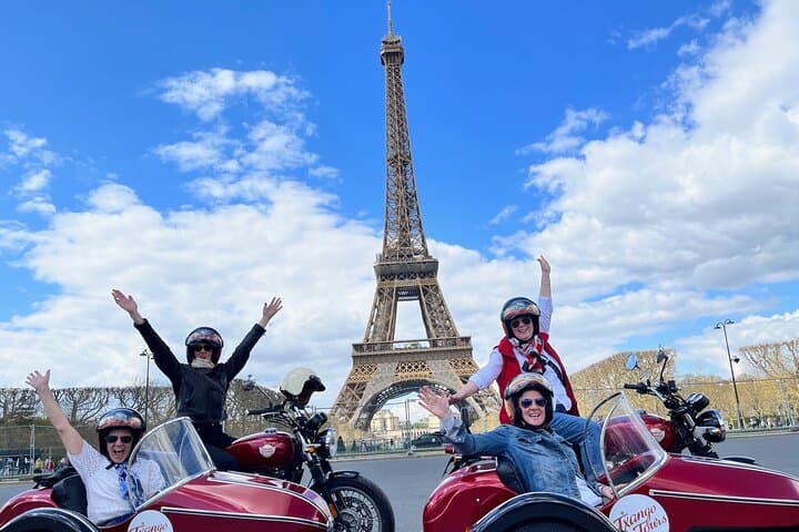 L'Expérience Ultime en Sidecar Privé à Paris (2 Heures)