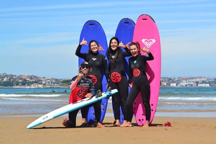 Cours de surf de 2 jours en Cantabrie