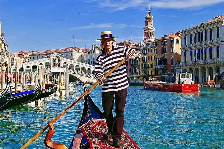 Wanderung und Gondelfahrt in Venedig — Foto 3