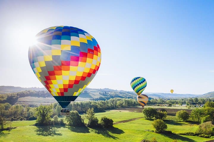 Volo in Mongolfiera sopra la Toscana da Siena — foto 5